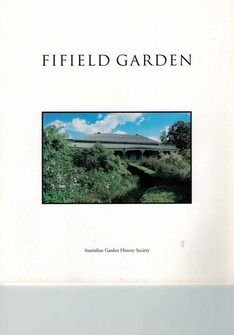 Garden History - Fifield Garden