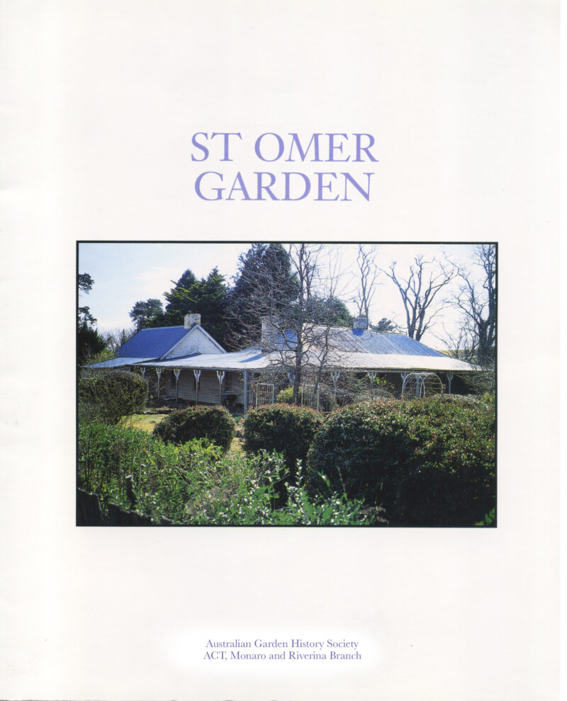 Garden History - Saint Omer Garden
