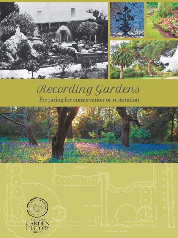 Recording Gardens ISBN 978-0-6483935-1-1