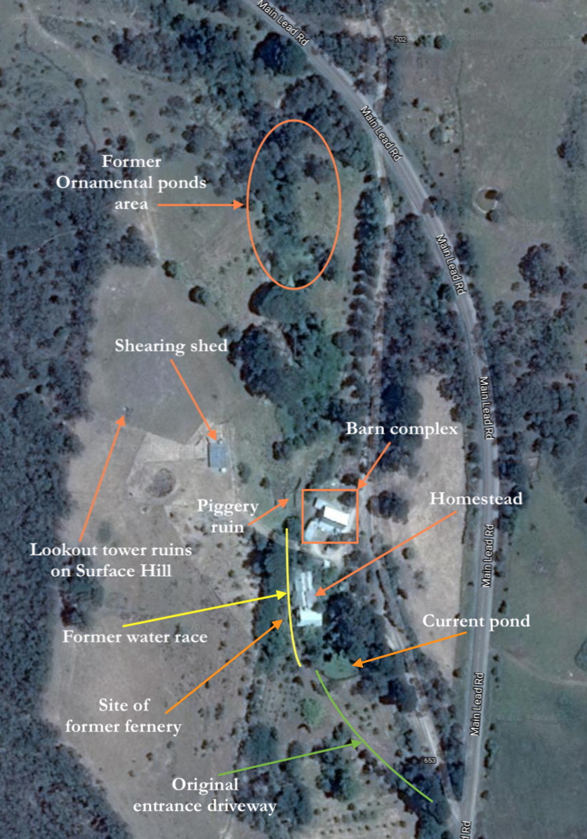 Belmont Estate Site Map