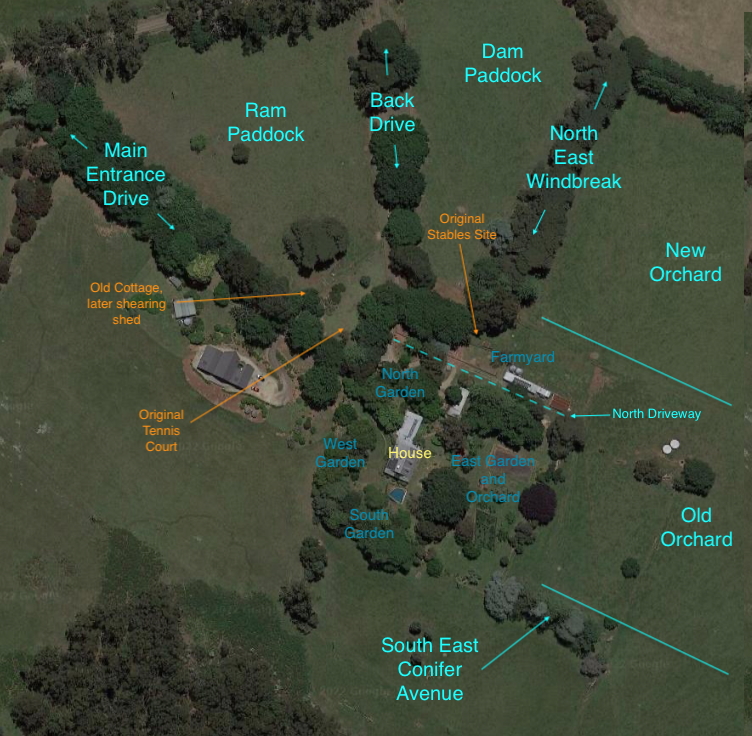 Goronga site map